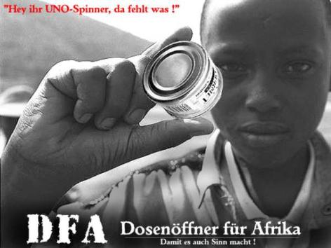 Damit wir auch was f&uuml;r die Menschheit tun!